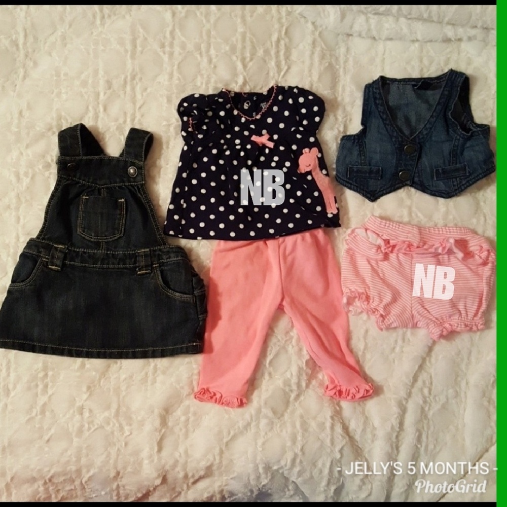 BABY GIRL OLD NAVY DRESS AND VEST